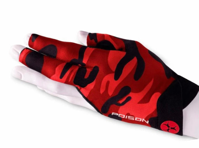 Poison Camo Red Glove