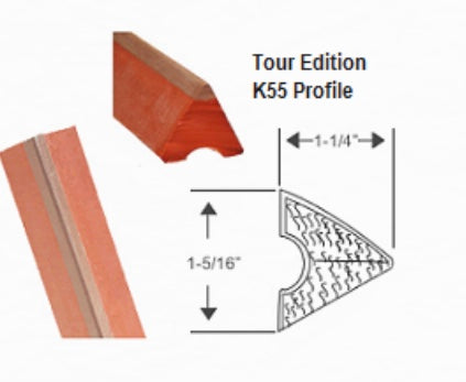 K55 Rail Rubber
