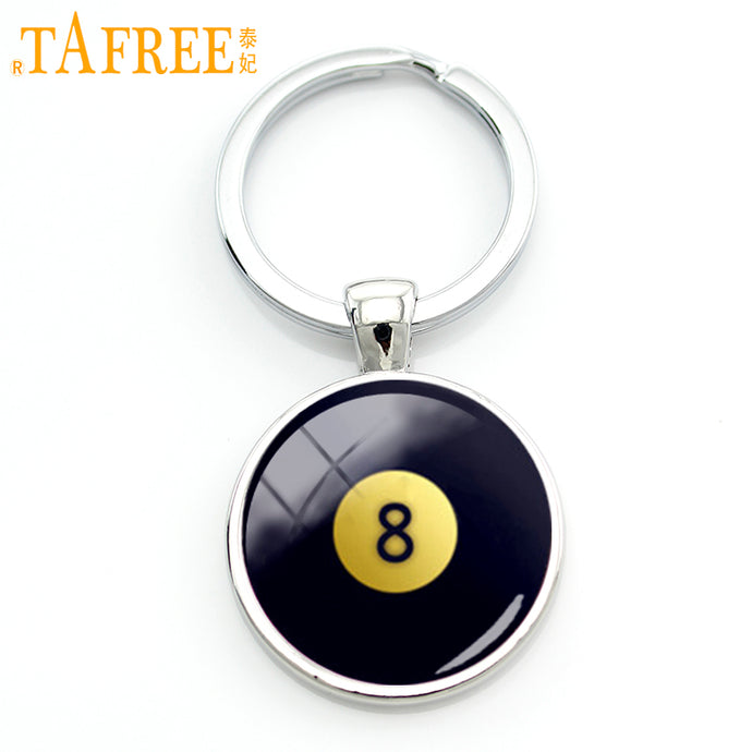 Billiards pattern keychain - 16 Style Choices